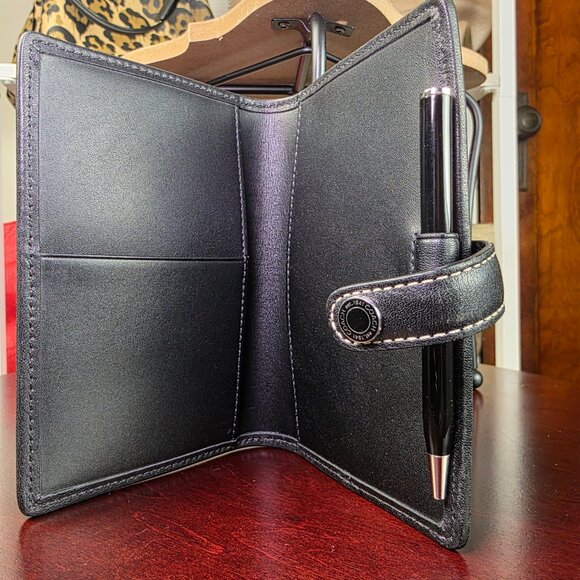 Coach Black Mini Notepad - Picture 7 of 12